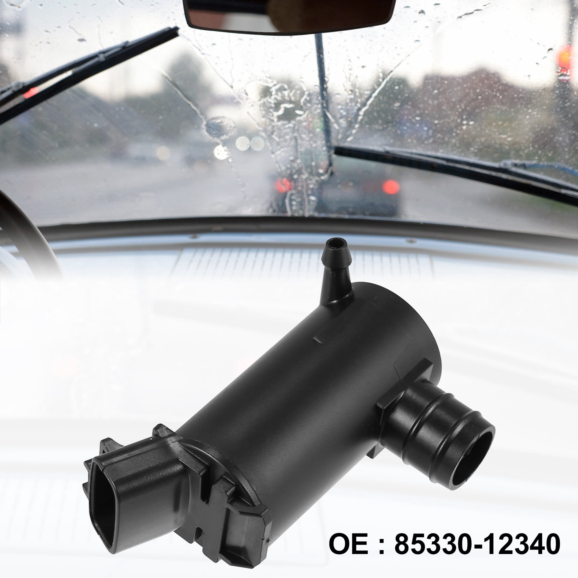 Unique Bargains Windshield Washer Motor Pump for Toyota Camry Solara Corolla