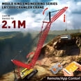 thumbnail image 2 of Kit de bloques de construcción Mould King Crawler Crane LR13000 con motor, 2 of 7