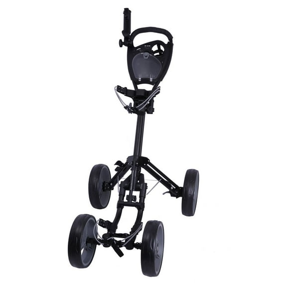 Ram Golf Deluxe FX 4 Wheel Golf Cart Black/Silver