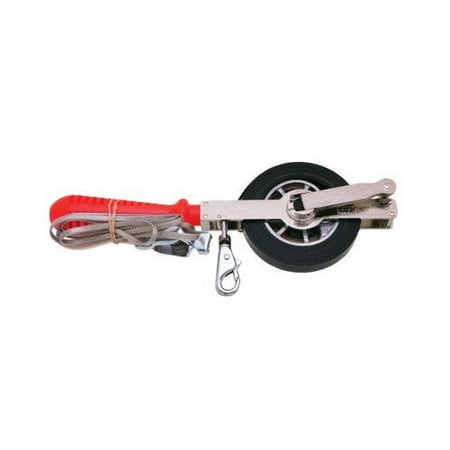 Cooper Tools Atlas Chrome Clad /Nubian Double Duty Gauging Tapes - 45962 1/2'' x 100' english & metric chrome/nubi