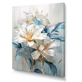 thumbnail image 2 of Designart "Simplistic Floral Array IV" Rhododendron Wall Art Prints, 2 of 7