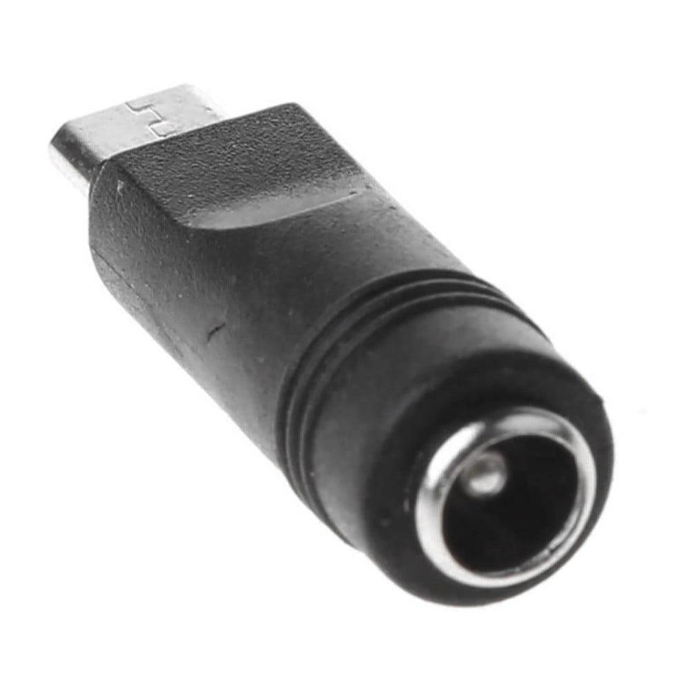 Adaptateur USB DC, 5.5x2.1mm, Connecteur Femelle vers USB Mâle
