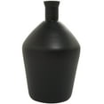 thumbnail image 3 of DecMode 15" Black Glass Vase, 3 of 7
