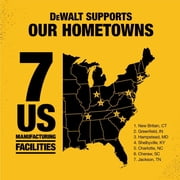 DEWALT - DWE43114N - 4-1/2 In.(115mm)- 5 In. (125mm) High Performance Paddle Switch Grinder with No Lock On