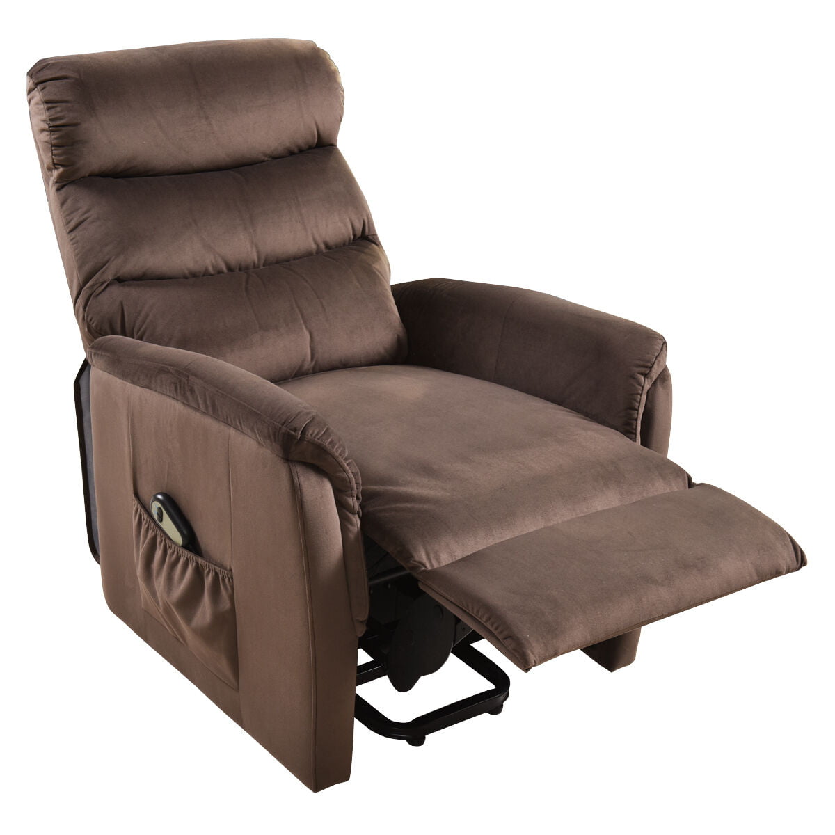 Costway Electric Lift Chair Recliner Reclining Chair Remote Living Room Furniture New Walmart Com Walmart Com