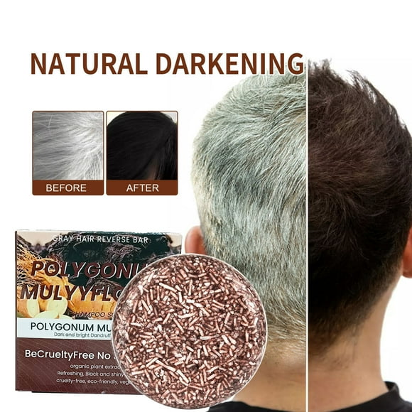 onlyliua para El Hogar Jabón para Cuidado Del Cabello - Jabón con Polygonum Multiflorum para El Cabello 80 G