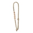 thumbnail image 2 of Bohemian Macrame Crossbody Shoulder Strap Daisy Flower Woven Cell Phone Lanyards Pink, 2 of 8