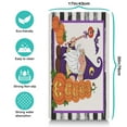 thumbnail image 5 of Happy Halloween Dog Food Mats for Floors Absorbent No-Slip 17x30 Inch Dog Bowl Mat Evil Pumpkin Ghost Pet Feeding Mat EcoFriendly Durable Pet Placemat, 5 of 7