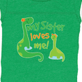 thumbnail image 3 of Inktastic My Sister Loves Me Baby Boy Boys Baby Bodysuit, 3 of 4
