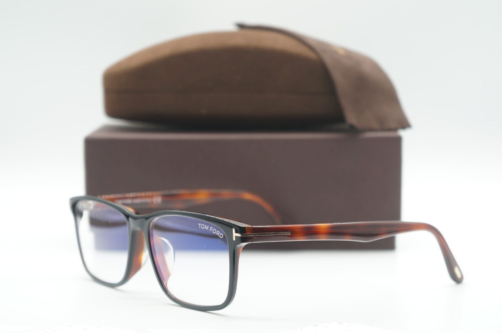 Eyeglasses Tom Ford FT 5752 -F-B Asian fit 005 Black/Other 