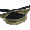 thumbnail image 4 of Riñonera JanSport Fifth Avenue verde militar de 2,5 litros para viajes, 4 of 5