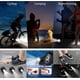 thumbnail image 2 of 2 luces LED para zapatos Croc (color negro), faros delanteros para Croc, luces pequeñas, 2 luces LED divertidas para zapatos Croc, luces LED pequeñas para adultos y niños Crocs G, 2 of 5