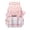 Pink, variant on HJYCHN Kids School Backpack Stylish Plaid Lightweight Large Capacity Bookbag for Girls Kids Students School School Backpack for Girls Beige One Size