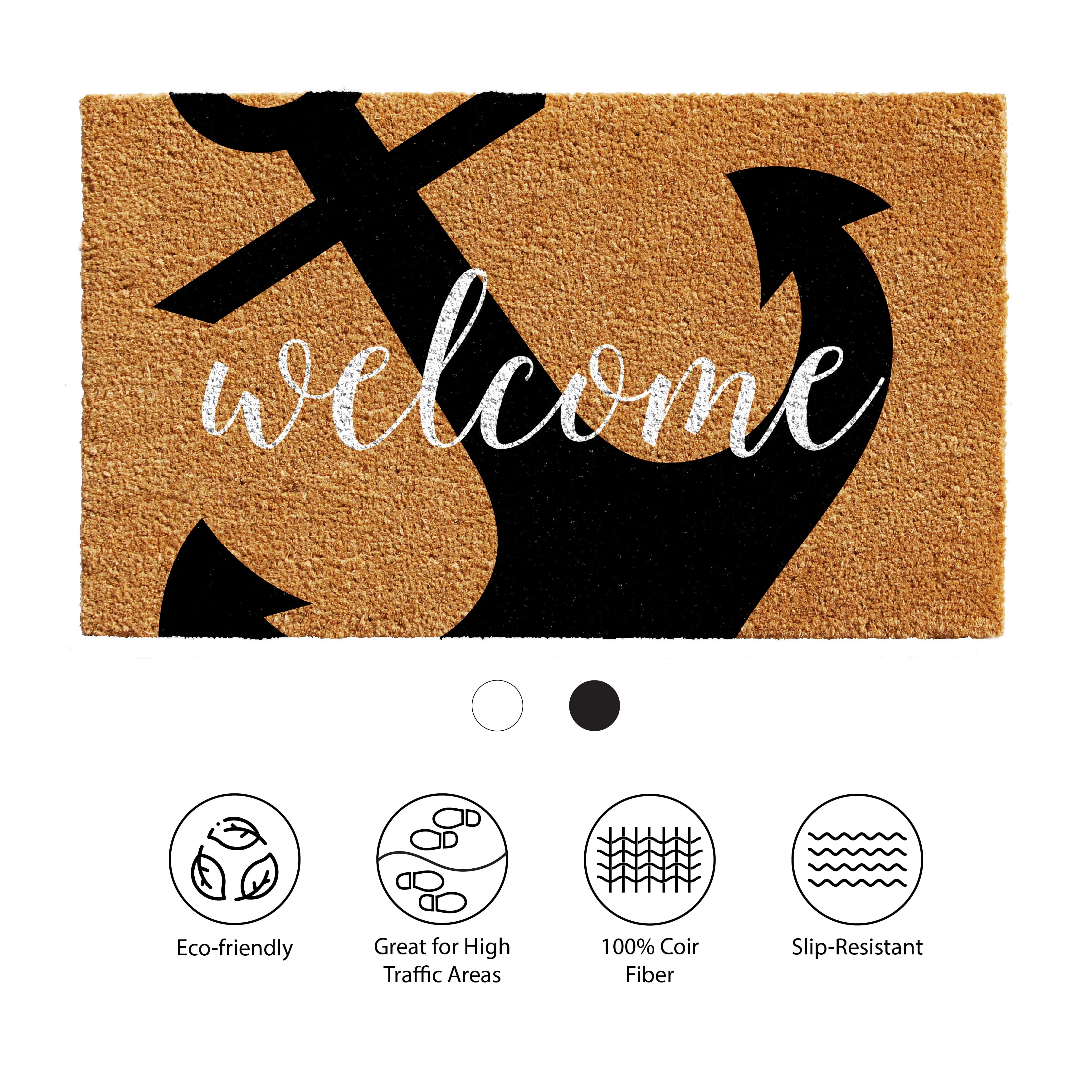 Anchor Welcome Doormat