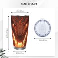 thumbnail image 4 of Logiee Magma Fire Black Dragon Print 20OZ Car Cup with Lid, Stainless Steel Vacuum Insulated Double Wall Travel Tumbler, Durable Insulated Coffee Mug,Thermal Cup with Straw-Without Straw, 4 of 8