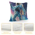 thumbnail image 4 of Pratyus Space Art Square Pillow Cover Case for Cushions Sofa Bed Outdoor Decoration Throw Pillow Cover Home Decor 1PC 22x22in, 4 of 5