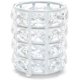 thumbnail image 1 of (Blanco) Soporte para brochas de maquillaje, caja de almacenamiento de maquillaje de cristal, organizador de cosméticos de cristal, organizador de soporte para brochas de maquillaje, para brochas de m, 1 of 5