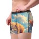 thumbnail image 2 of Balery Cloud Sleeping Cat Calzoncillos bóxer para hombre, ropa interior de algodón suave y transpirable con cinturilla de nailon-XX-Large, 2 of 5