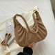 thumbnail image 3 of Bolso plisado axila nueva moda bolso mensajero de PU moda de verano bolso de hombro para citas, 3 of 5
