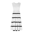 thumbnail image 3 of Birdeem Robes pour Femmes Robe Imprimée Sans Manches à Col Rond pour Femmes, 3 of 9