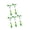 Green, variant on Ywmsfl Portable Efficient Pen Note Paper with LED Light Comfort Lanyard for Daily Tasks
