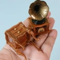 thumbnail image 2 of Nostalgic Miniature Turntable Dollhouses Piece Adds Vintage Charm to Any Room Setting Pretend Play, 2 of 9