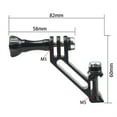thumbnail image 4 of Pour Insta360 ONE R/X2 Support de Caméra Interface Universelle à Trois Emplacements pour Cartes, Réglage Facile, 4 of 9