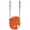 Orange, variant on Machrus Swingan High Back, Full Bucket Toddler & Baby Swing with Vinyl Coated Chain - Fully Assembled - Green