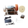 thumbnail image 3 of Mini Bench Grinder Pusher Arrancia resistente Benchtop Sander Bench Bench Herramienta de molienda para la mesa de encimera de trabajo de metal para el Estilo E, 3 of 8
