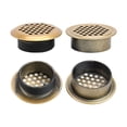 thumbnail image 3 of Housse de Bouches d'Aération pour Armoire, Garde-Robe Double Face, Armoire à Chaussures, Grille de Ventilation, Acier Inoxydable, Ronde, Maille Respirante, Trou, 3 of 11