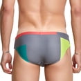 thumbnail image 3 of Kakii Men's Quick Dry Swim Briefs Bikini Swimsuit Board Shorts with Adjustable Drawstring, 3 of 3