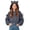 Dark Gray, variant on Girls Trendy Cropped Hoodie Casual Long Sleeve Cute Regular Fit Kids Pullover Sweatshirt Red 5-14 Years