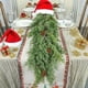 thumbnail image 4 of 2Meter Christmas Pines Needle Wreath With Green Artificial Christmas Wreath Winter Mantel Tabletop Porch Decoration Holiday Wreath Green Christmas Wreat, 4 of 9