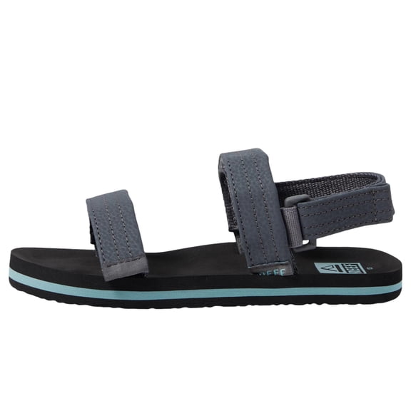 Reef Ahi Convertible Grey / Aquifer CJ4328 Grade-School Size 6