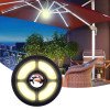 thumbnail image 1 of Luces solares para sombrillas de exterior, con control remoto programable. Luces LED solares para sombrillas de patio, ideales para playa, tiendas de campaña, camping y fiestas en el jardín., 1 of 7