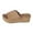 Khaki, variant on Mostsola Womens Sandals Platform Beach Shoes Comfort Wedge Arch Support Slip on Shoes Casual Slides