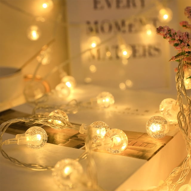 Tienda de campaña impermeable para exteriores con energía solar LED para Navidad, decoración de bodas, cadena de luces pequeñas con estrellas de colores