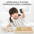 thumbnail image 4 of Montessori Math Toys Wooden Learning Box Number Learning Game With Drawing Wooden Board Educational Toys For Children 3 4 5 Years Old, 4 of 7