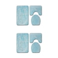 thumbnail image 2 of Wosthever Alfombra y estera durables del cuarto de baño del tacto suave para la base antideslizante cómoda que patina Type10 NO10, 2 of 6