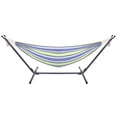 thumbnail image 2 of Portable Outdoor Polyester Hammock Set Green, 2 of 9