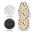 thumbnail image 6 of Uourmeti Geometric Diamond Pattern Auto Seat Cushion Durable Auto Cushion Easy Clean Wear Resistant 1 Pieces Set Compatible with Trucks Van, 6 of 6