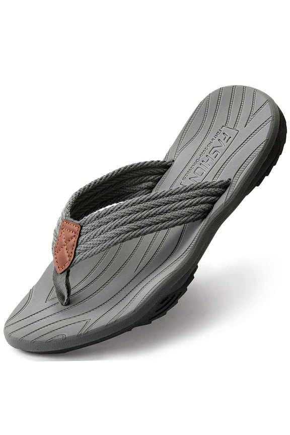 Flip Flops for Men Comfort Thong Sandals Non-Slip Beach Sandals for Men