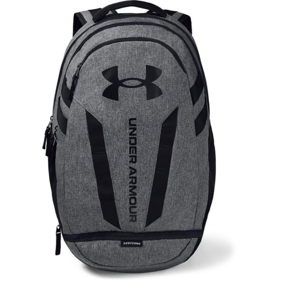 Mochila Under Armour Hustle 5.0 para adultos, unisex, color negro, talla única
