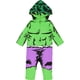 thumbnail image 1 of Mono de cosplay de Marvel Avengers Hulk para bebés varones de 12 m, 1 of 7