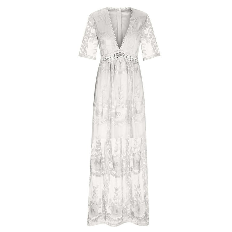 chinese dress ladies It's Your Love Cream White Pastel Floral Maxi Dress – Shop the Mint main image 0