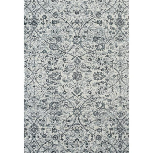 Amer Rug ALX240203 2 x 3 ft. Ale x andria 24 Power-Loomed Area Rug - Light Blue