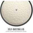 thumbnail image 5 of Martha Stewart Gatwick 4 Quart Enamel Cast Iron Dutch Oven - Grey, 5 of 10
