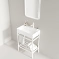 thumbnail image 2 of 24" Bathroom Vanity Set with High - performance Ceramic and Multiple Storage Options, 2 of 2