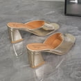 thumbnail image 6 of Viluyesy Womens Slippers Comfortable Non-Slip High Heel Womens Footwear Gold Size 43, 6 of 10