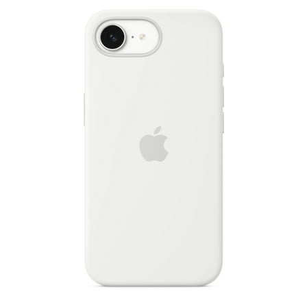 Apple iPhone 16e Silicone Case – White